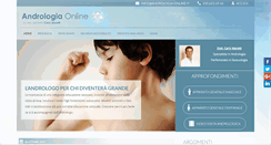 Desktop Screenshot of andrologia-online.it