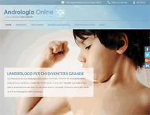 Tablet Screenshot of andrologia-online.it